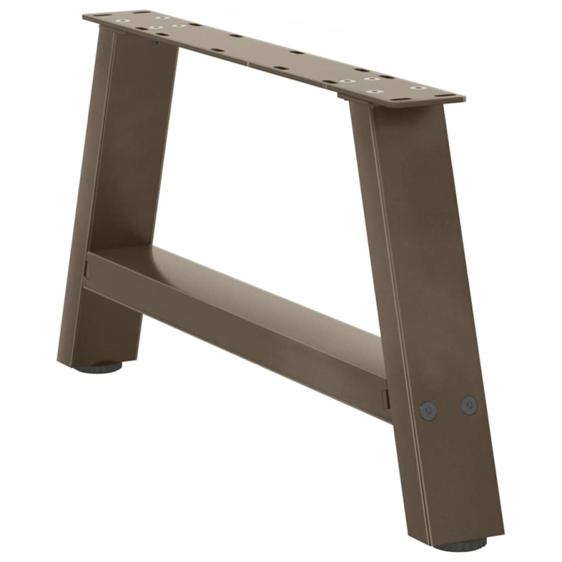 Couchtischbeine A-Form 2 Stk. 70x(30-31) cm Stahl