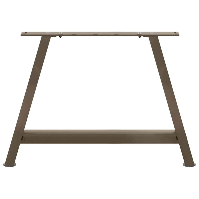 Couchtischbeine A-Form 2 Stk. 70x(42-43) cm Stahl