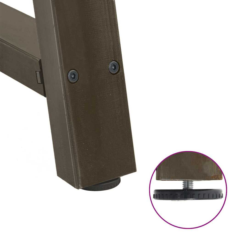 Couchtischbeine A-Form 2 Stk. 70x(42-43) cm Stahl