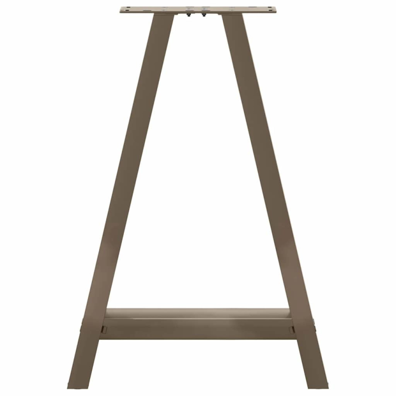 Couchtischbeine A-Form 2 Stk. 50x(72-73) cm Stahl