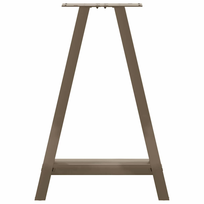 Couchtischbeine A-Form 2 Stk. 60x(72-73) cm Stahl