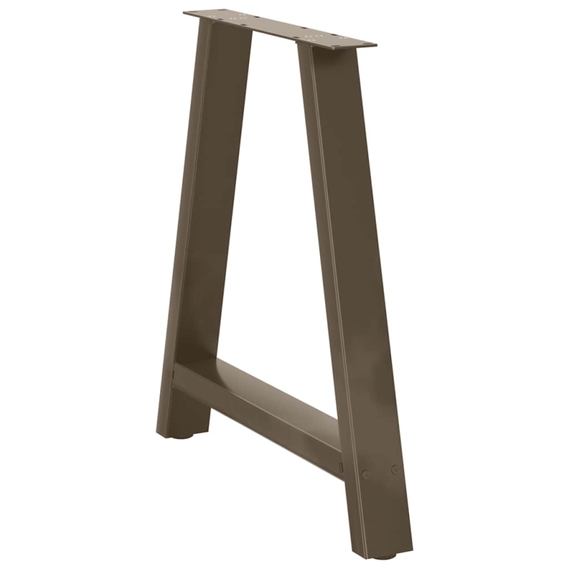 Couchtischbeine A-Form 2 Stk. 80x(72-73) cm Stahl