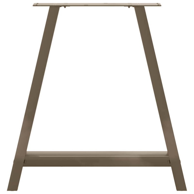 Couchtischbeine A-Form 2 Stk. 80x(72-73) cm Stahl