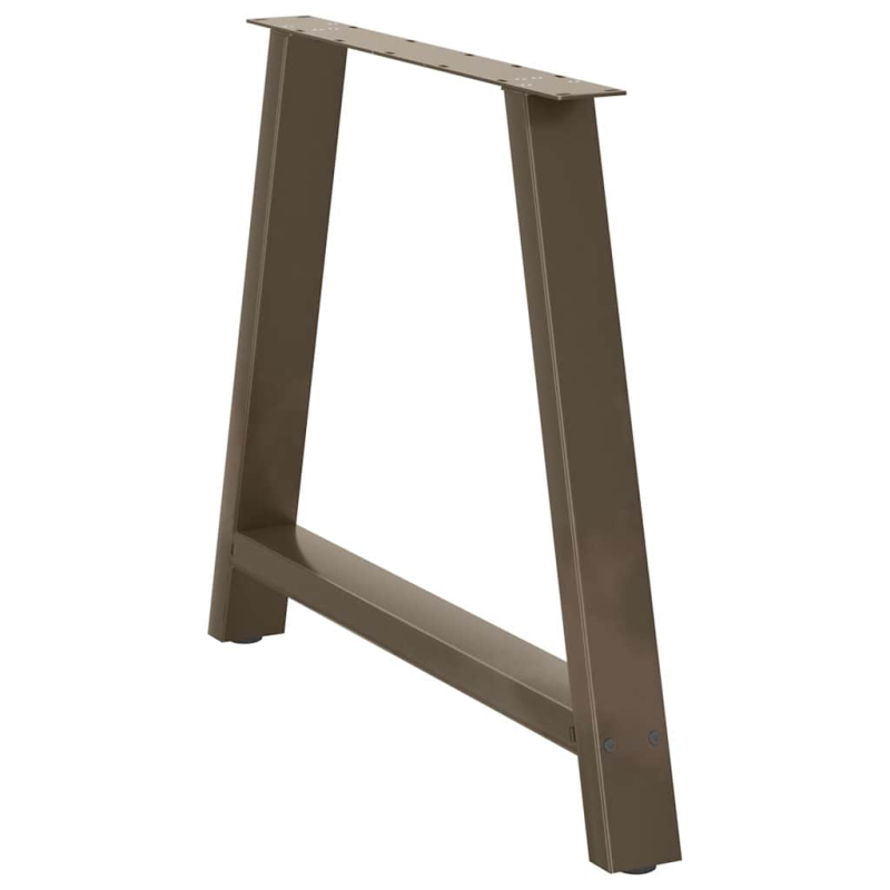 Couchtischbeine A-Form 2 Stk. 100x(72-73) cm Stahl