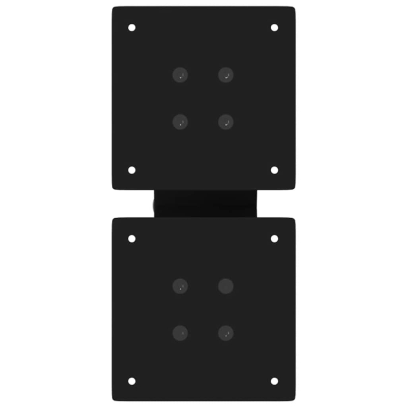 Couchtischbeine X-Form 2 Stk. Schwarz 40x(30-31) cm Stahl