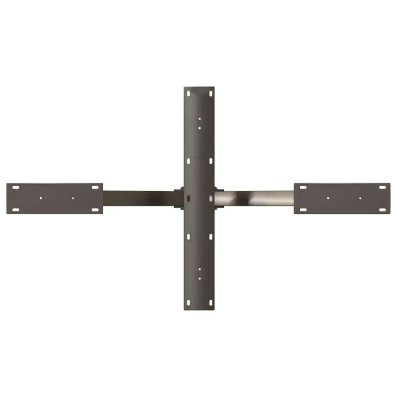 Couchtischbein in Spinnenform Naturstahl 98x58x(42-43) cm Stahl