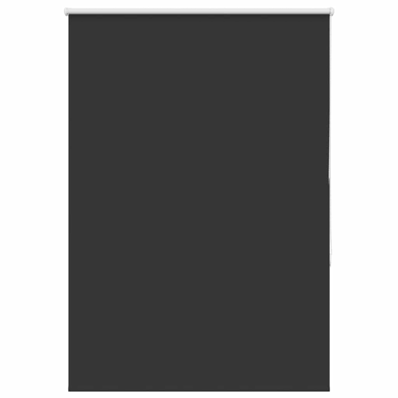 Verdunkelungsrollo Schwarz 100x130 cm Stoffbreite 95,7cm