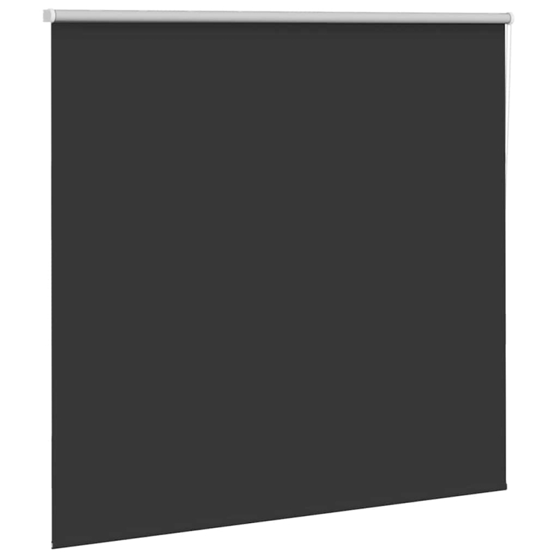 Verdunkelungsrollo Schwarz 160x175 cm Stoffbreite 156,6 cm