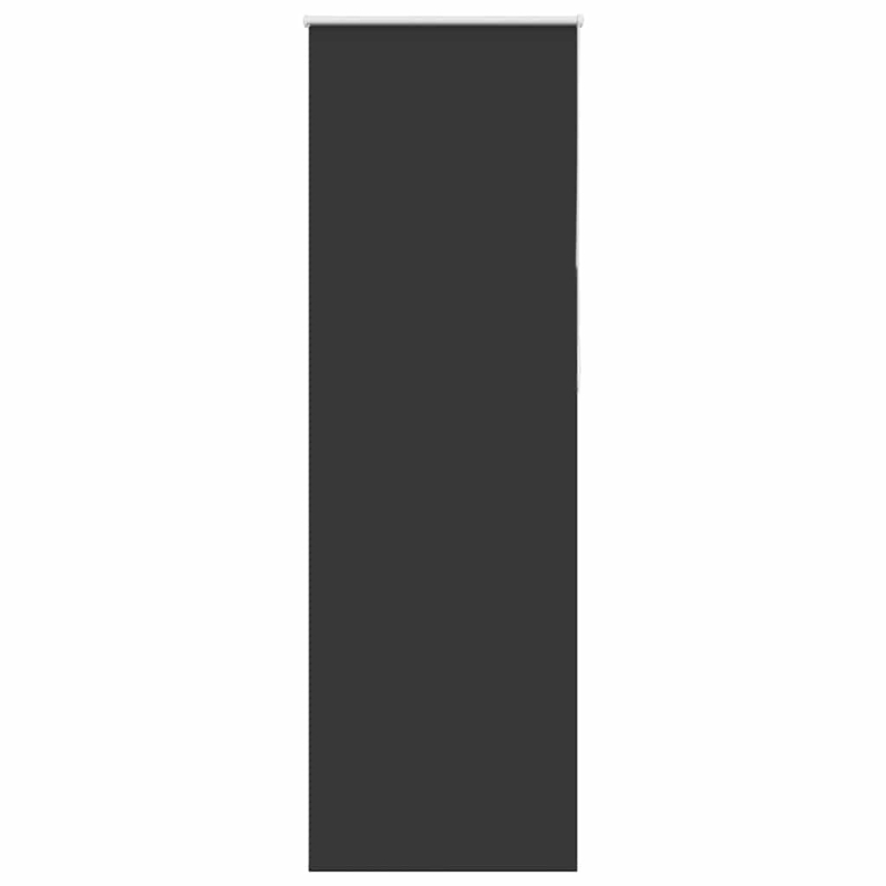Verdunkelungsrollo Schwarz 70x210 cm Stoffbreite 65,7 cm