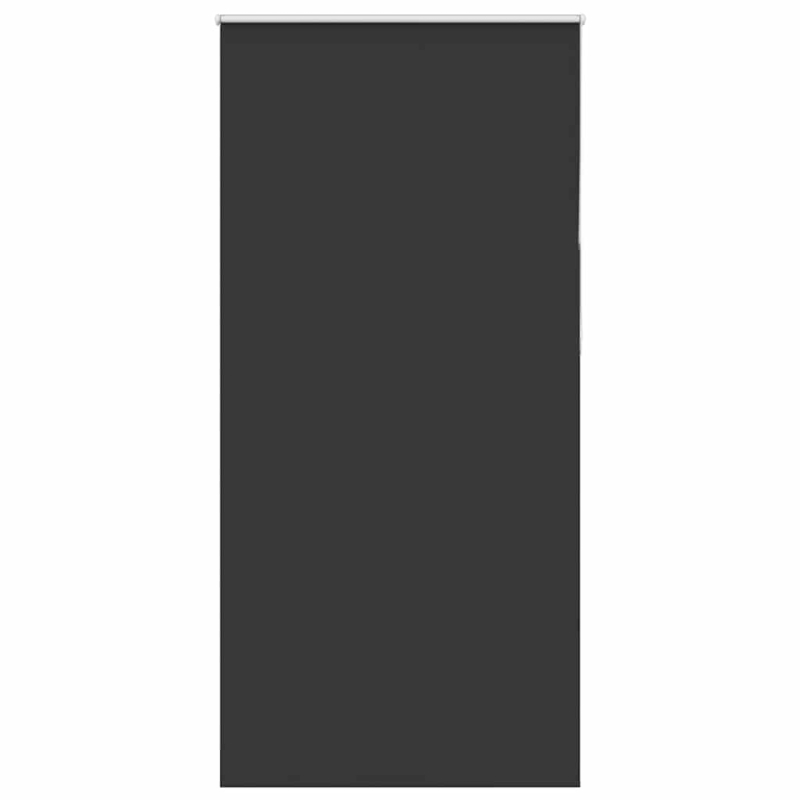 Verdunkelungsrollo Schwarz 105x210 cm Stoffbreite 100,7 cm