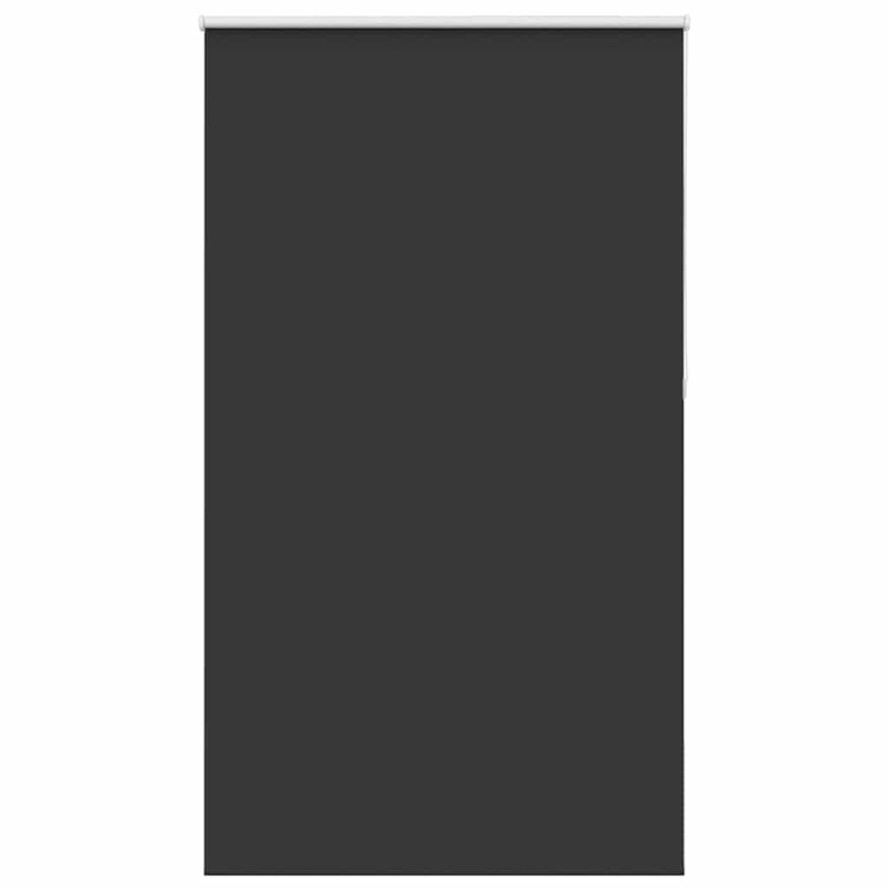 Verdunkelungsrollo Schwarz 125x210 cm Stoffbreite 121,6 cm