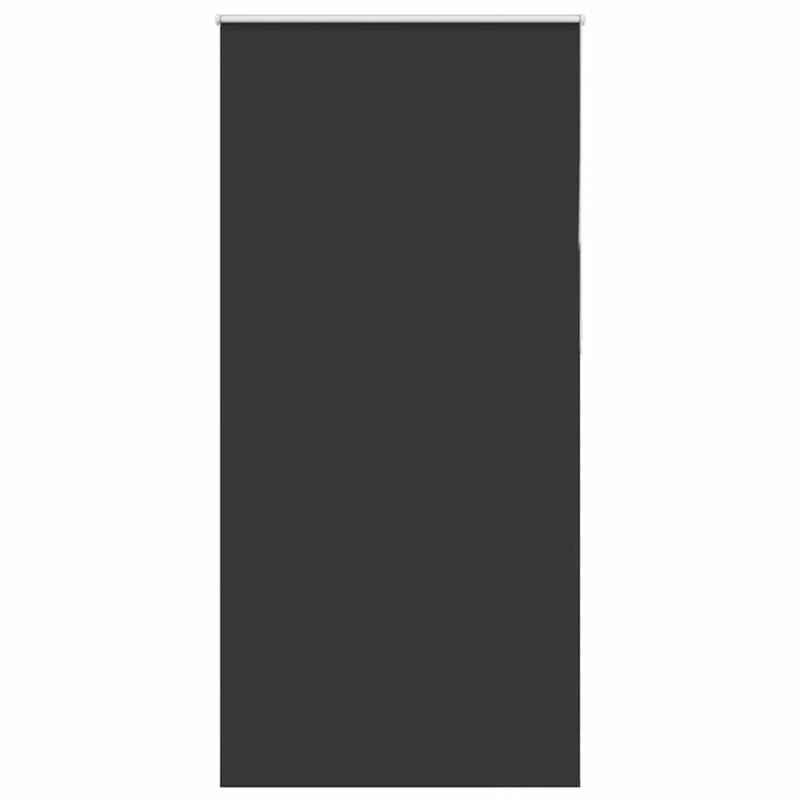 Verdunkelungsrollo Schwarz 95x230 cm Stoffbreite 90,7 cm