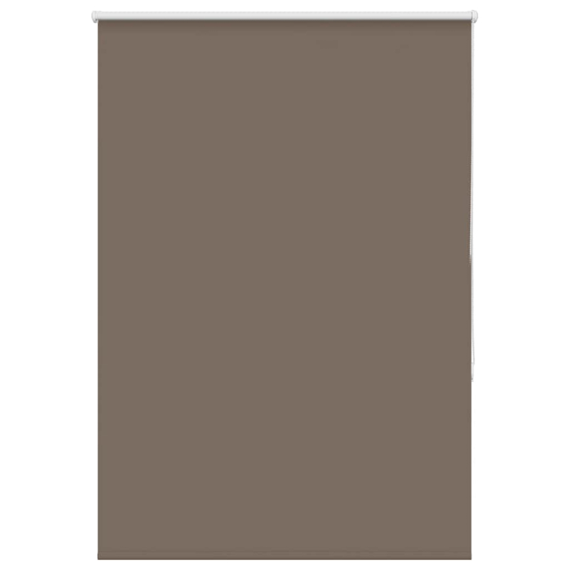 Verdunkelungsrollo Kaffeebraun 115x130cm Stoffbreite 110,7cm