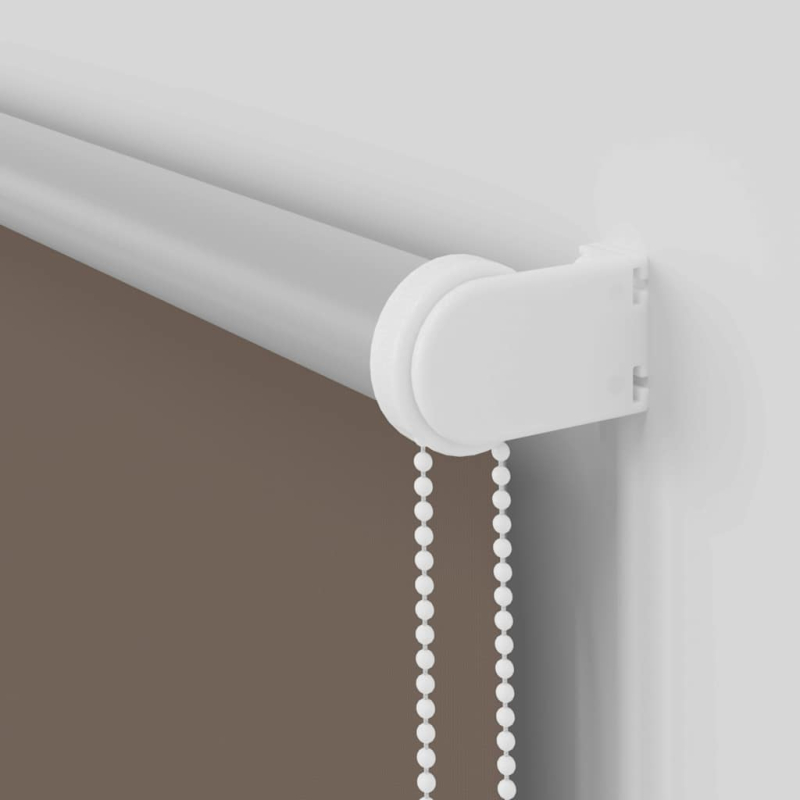 Verdunkelungsrollo Kaffeebraun 155x230cm Stoffbreite 151,6cm