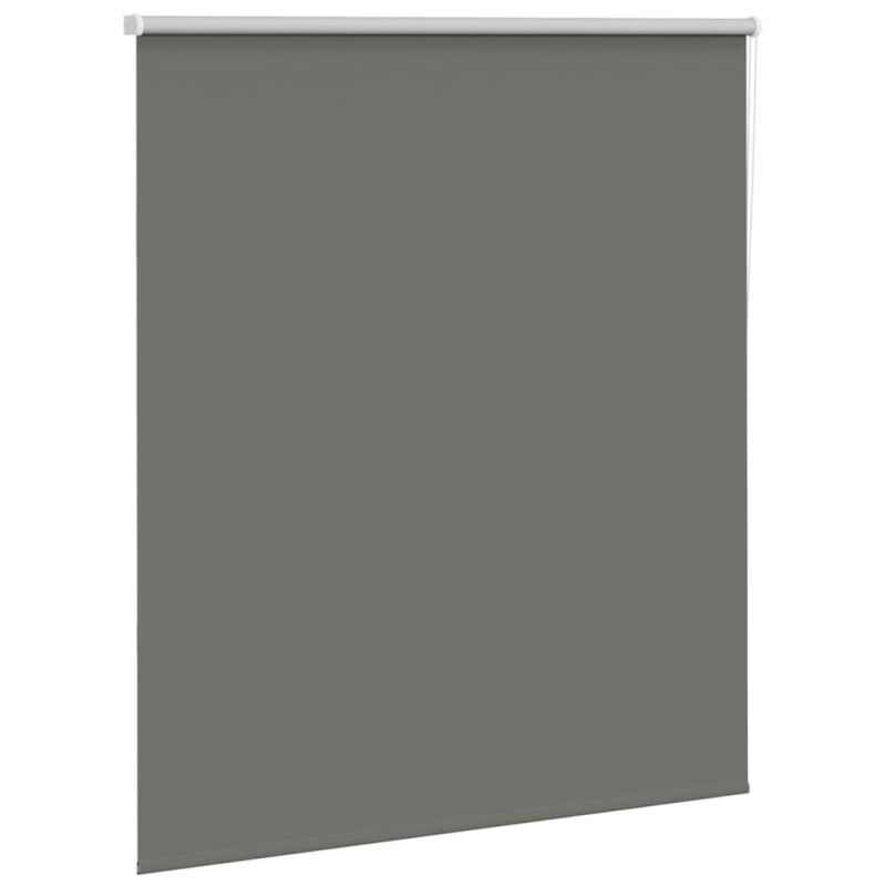 Verdunkelungsrollo Grau 125x130cm Stoffbreite 121,6cm Polyester