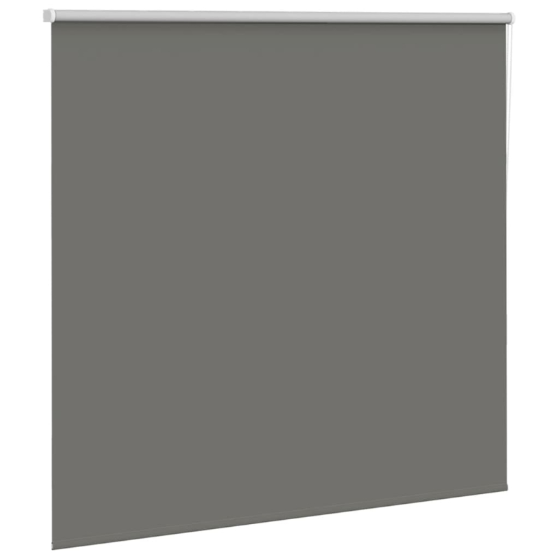 Verdunkelungsrollo Grau 155x130cm Stoffbreite 151,6cm Polyester