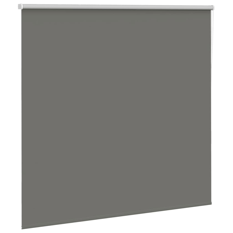 Verdunkelungsrollo Grau 155x150cm Stoffbreite 151,6cm Polyester