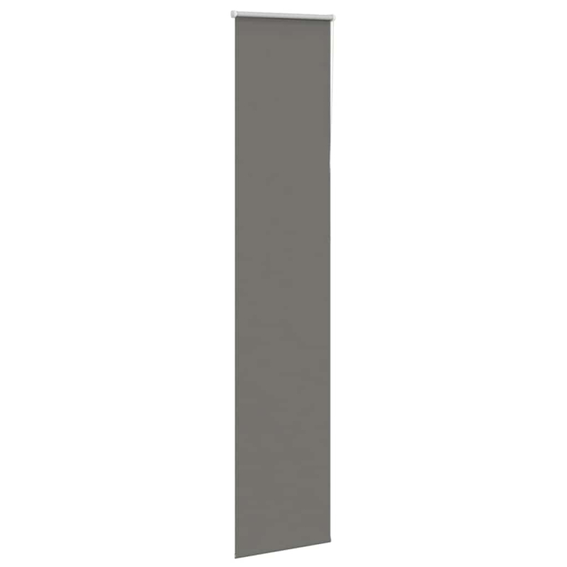 Verdunkelungsrollo Grau 60x210 cm Stoffbreite 55,7 cm Polyester