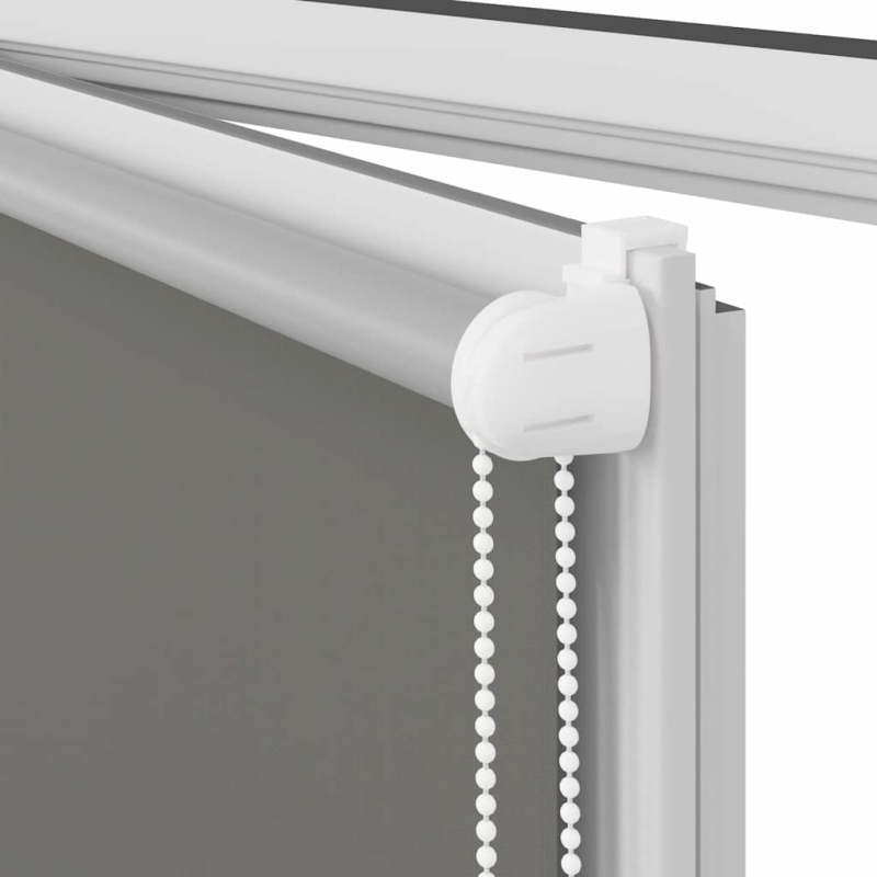 Verdunkelungsrollo Grau 70x210 cm Stoffbreite 65,7 cm Polyester