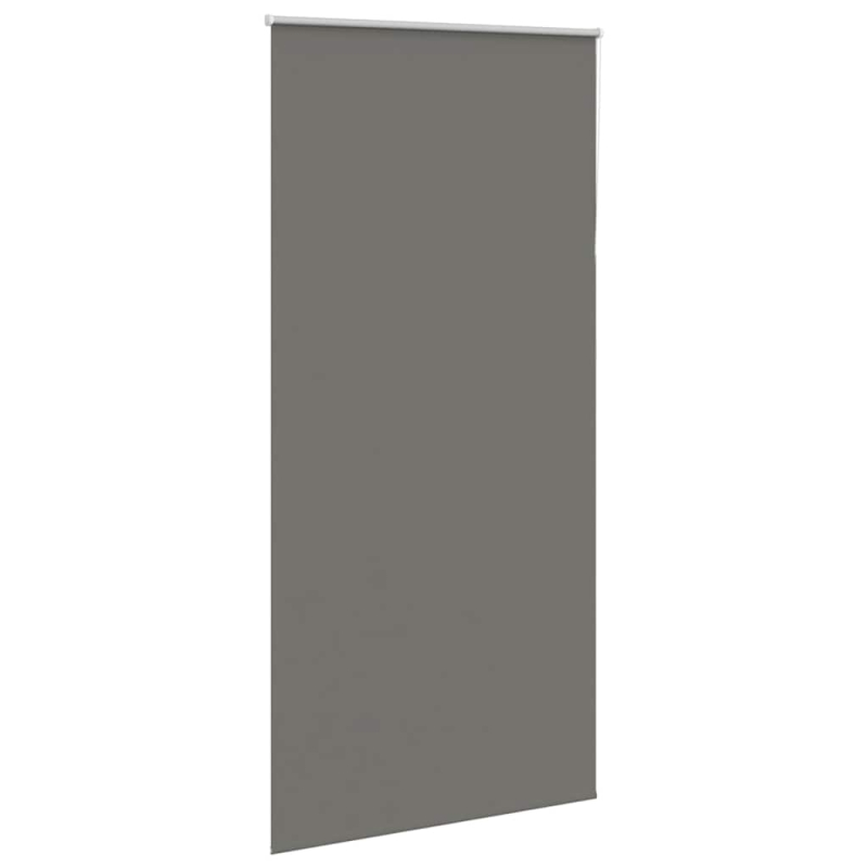 Verdunkelungsrollo Grau 95x230 cm Stoffbreite 90,7 cm Polyester