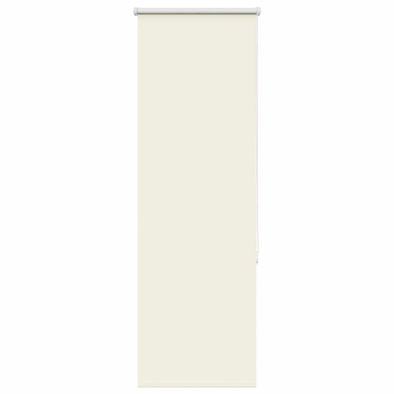 Verdunkelungsrollo Cremeweiß 40x130cm Stoffbreite 35,7 cm
