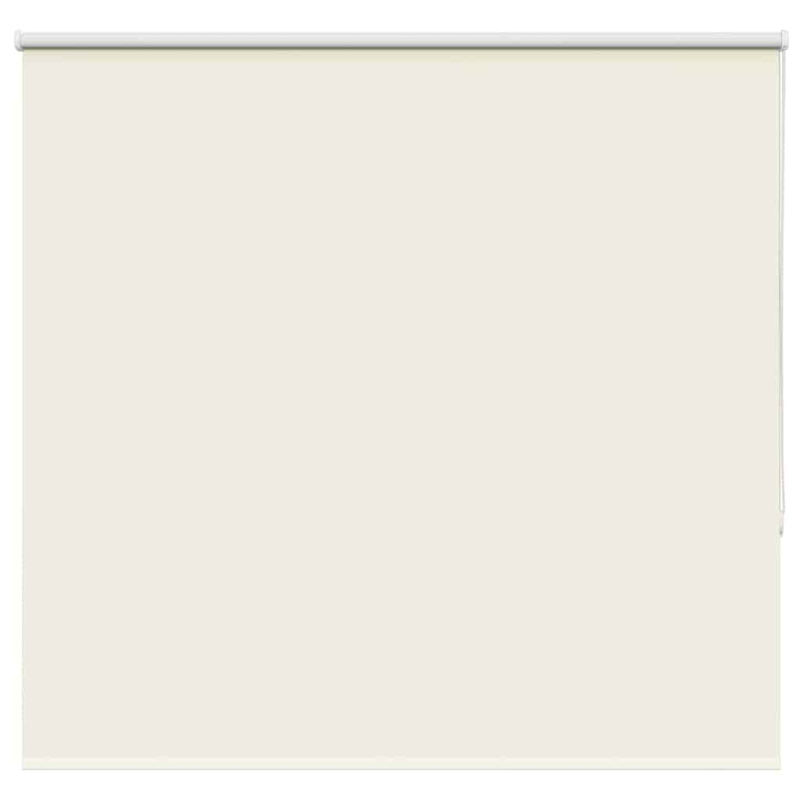 Verdunkelungsrollo Cremeweiß 160x130cm Stoffbreite 156,6cm
