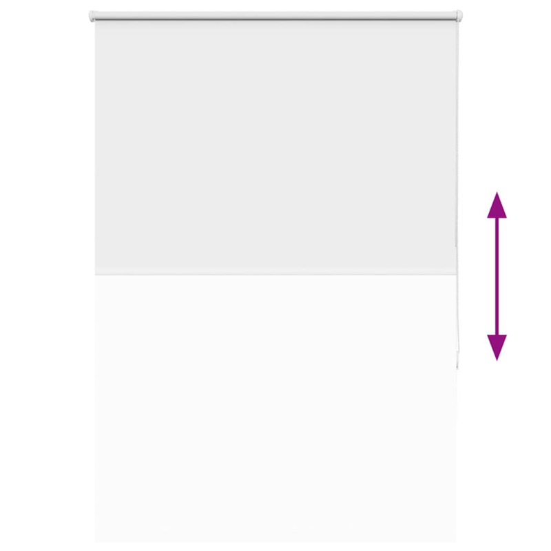Verdunkelungsrollo Weiß 115x175 cm Stoffbreite 110,7 cm