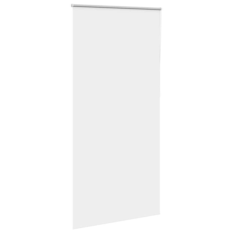Verdunkelungsrollo Weiß 100x230cm Stoffbreite 95,7cm Polyester