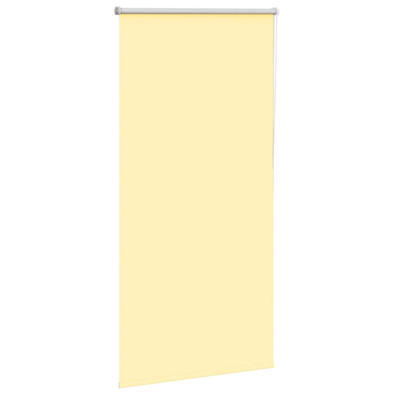 Verdunkelungsrollo Gelb 85x130 cm Stoffbreite 80,7 cm Polyester