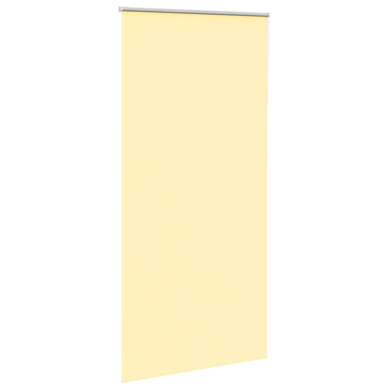 Verdunkelungsrollo Gelb 115x230cm Stoffbreite 110,7cm Polyester