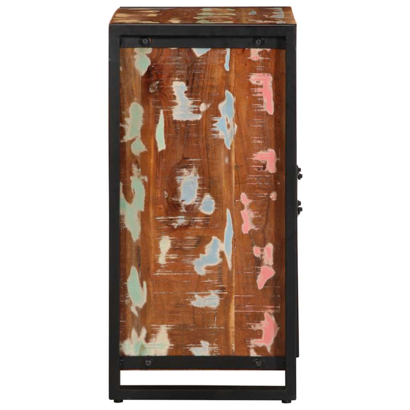 Sideboard Mehrfarbig 55x35x70 cm Altholz Massiv