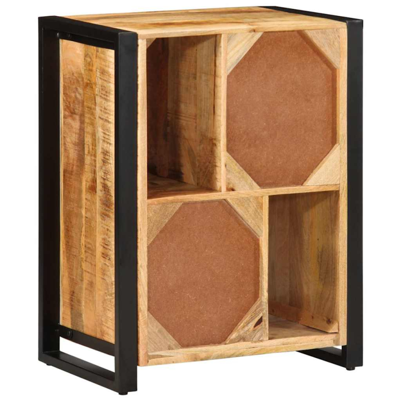 Sideboard 55x35x70 cm Raues Mangoholz