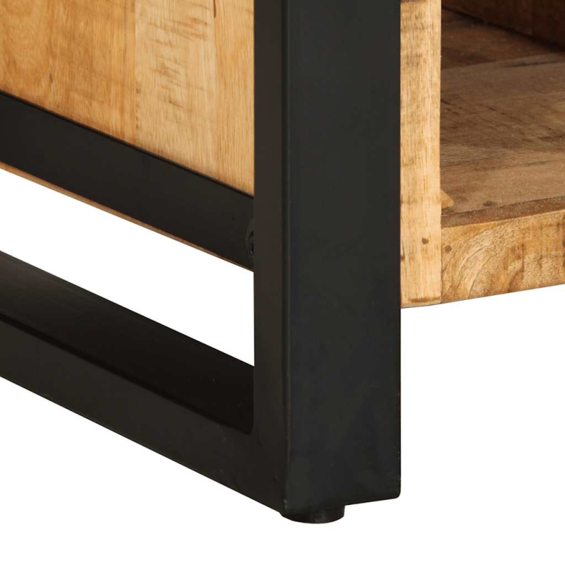 Sideboard 55x35x70 cm Raues Mangoholz