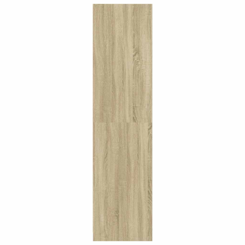 Kleiderschrank Sonoma-Eiche 80x50x200 cm Holzwerkstoff