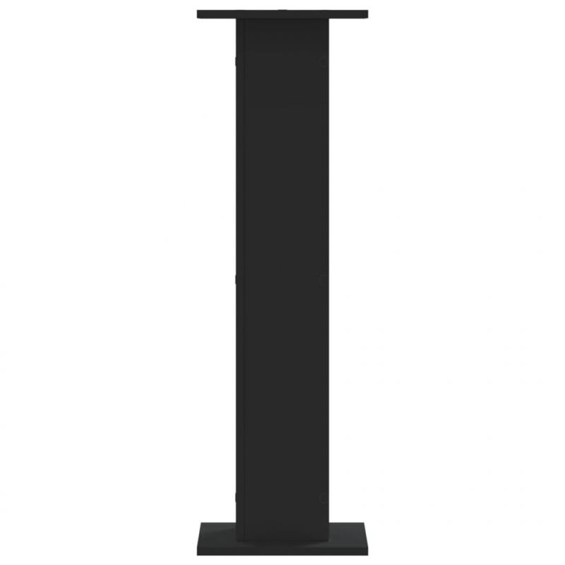 Pflanzenständer 2 Stk. Schwarz 30x30x95 cm Holzwerkstoff