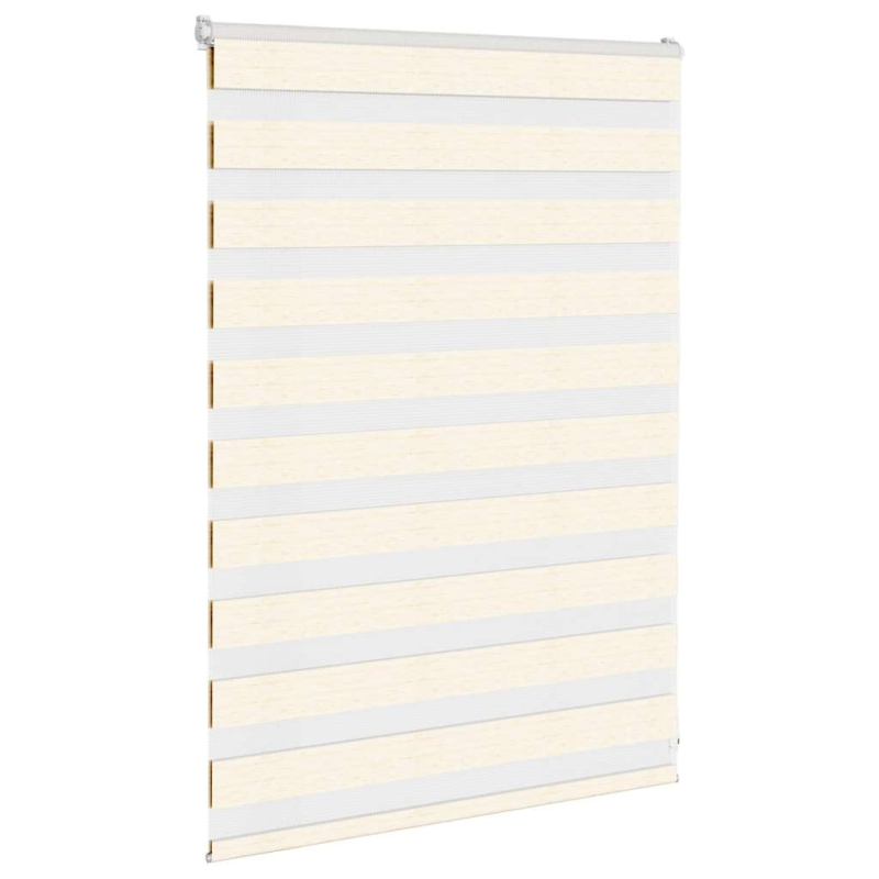 Zebrarollo Marmorbeige 100x100 cm Stoffbreite 95,9 cm Polyester