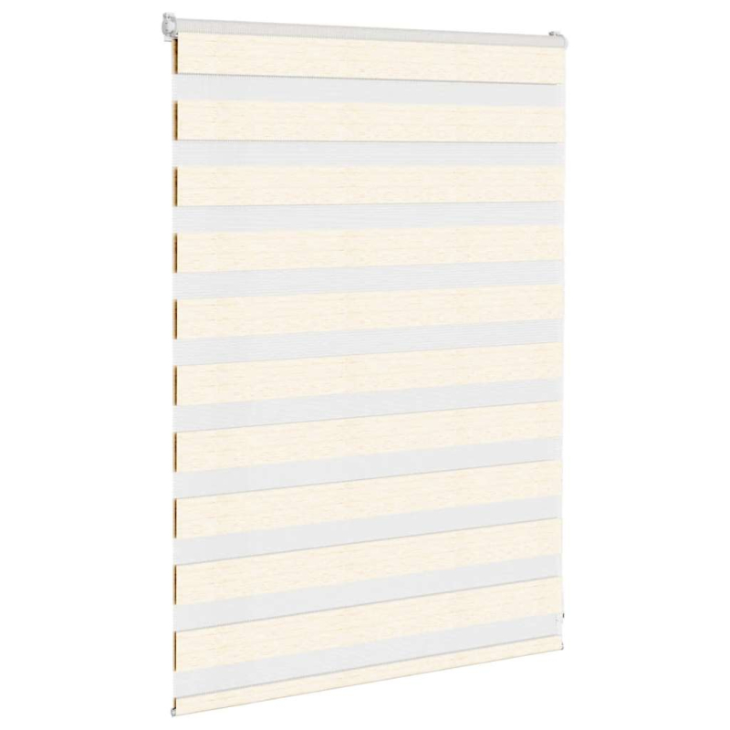 Zebrarollo Marmorbeige 105x100cm Stoffbreite 100,9 cm Polyester