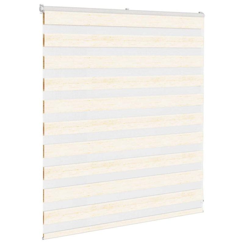 Zebrarollo Marmorbeige 125x100cm Stoffbreite 120,9 cm Polyester