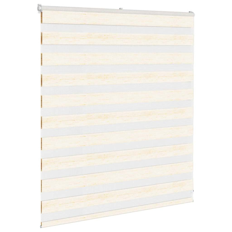 Zebrarollo Marmorbeige 130x100cm Stoffbreite 125,9 cm Polyester