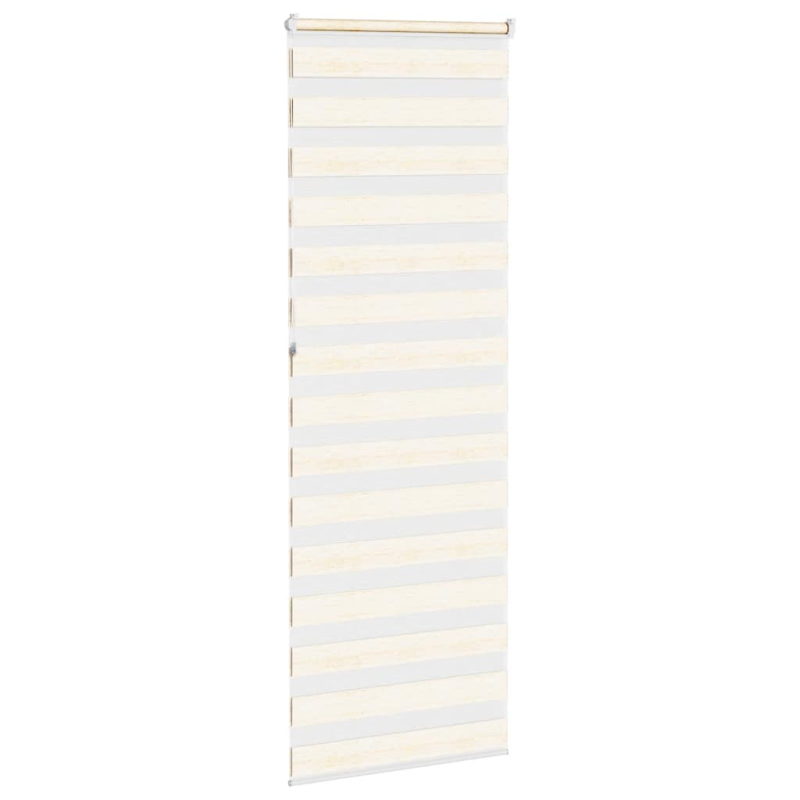Zebrarollo Marmorbeige 90x230 cm Stoffbreite 85,9 cm Polyester
