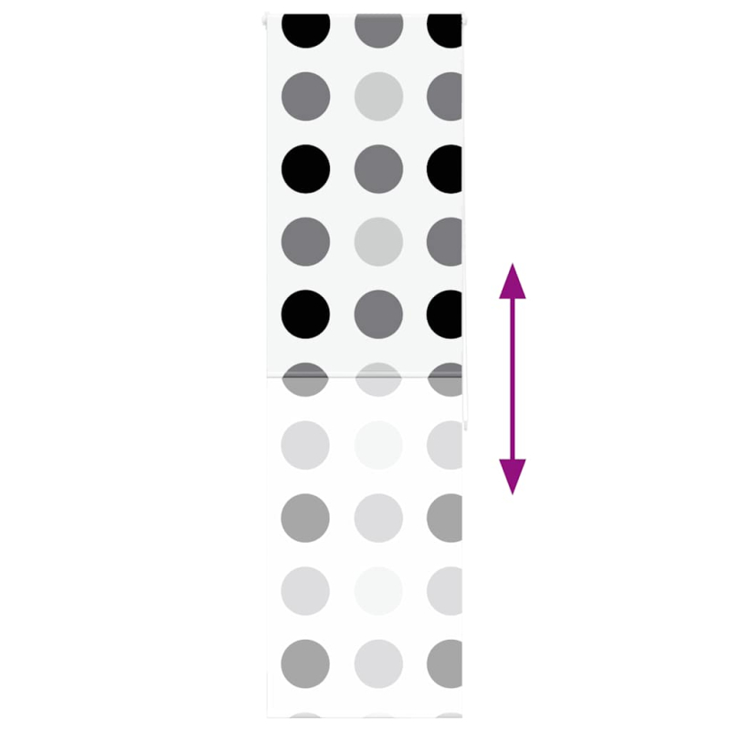 Duschrollo 60x240 cm Stoffbreite 56 cm