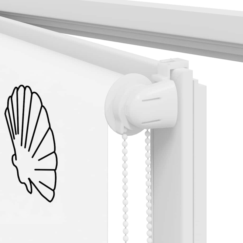 Duschrollo 90x240 cm Stoffbreite 86 cm