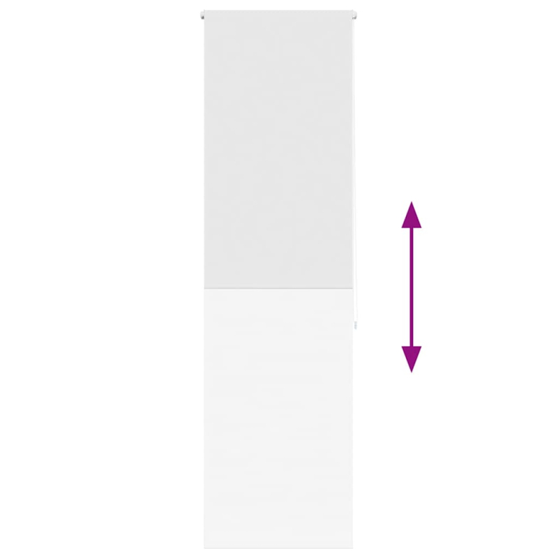 Duschrollo 80x240 cm Stoffbreite 76 cm