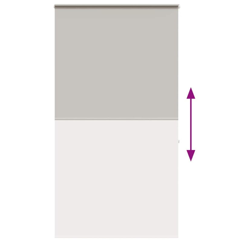 Duschrollo mit Kassette 120x240 cm Stoffbreite 116 cm