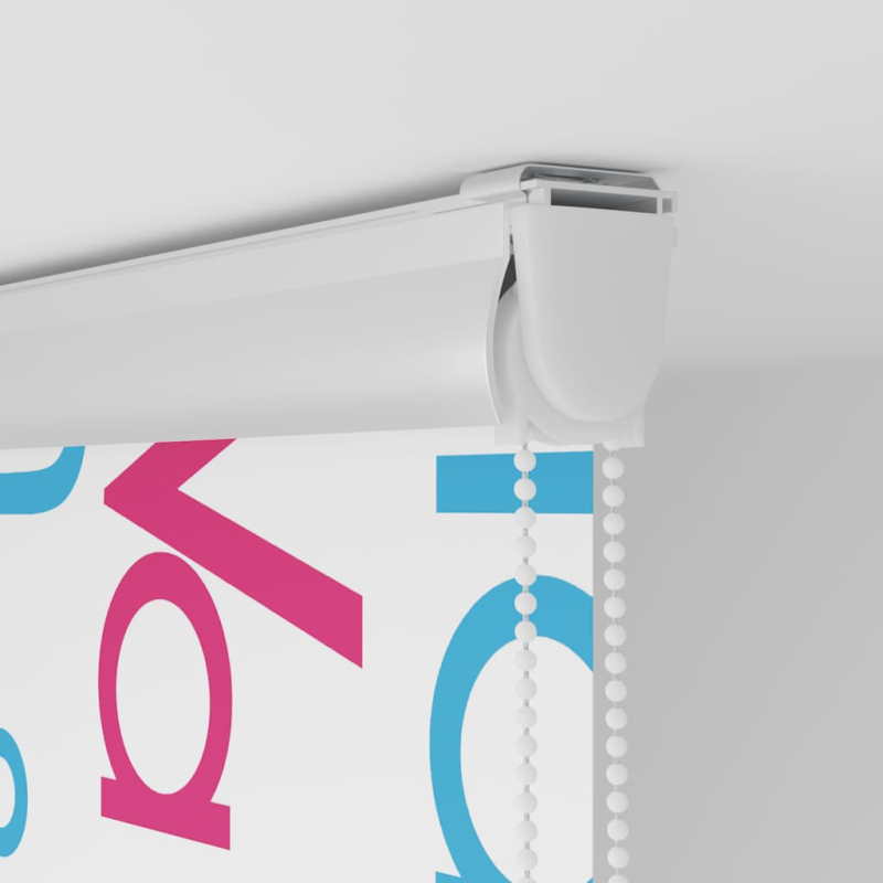 Duschrollo mit Kassette 120x240 cm Stoffbreite 116 cm