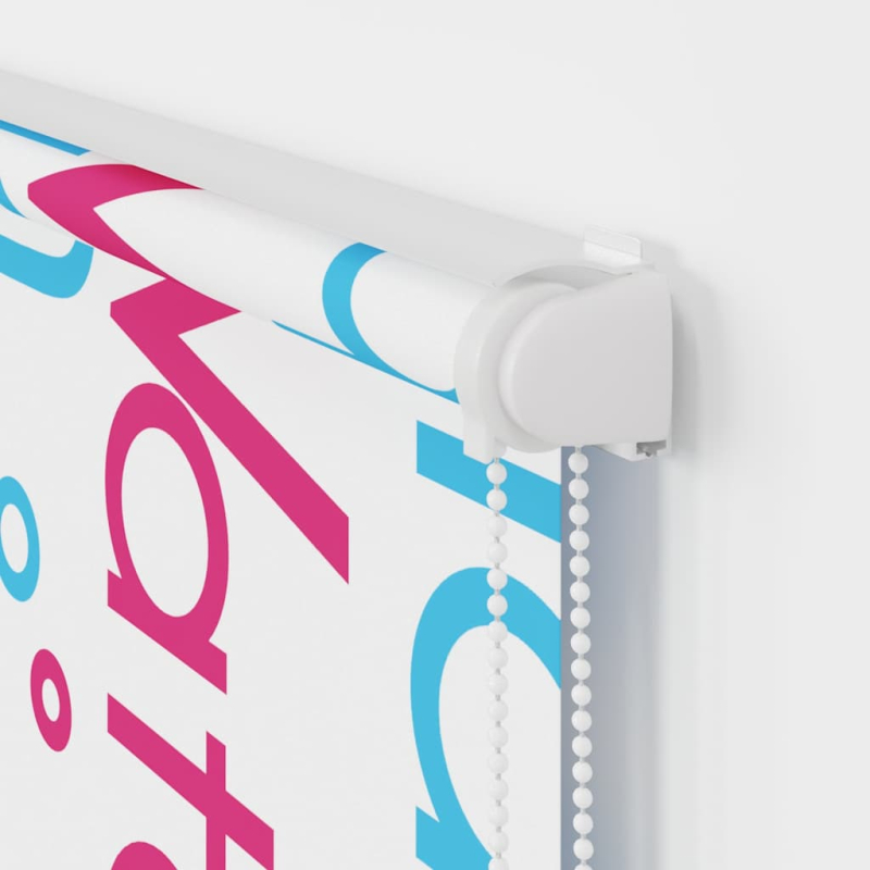 Duschrollo mit Kassette 130x240 cm Stoffbreite 126 cm