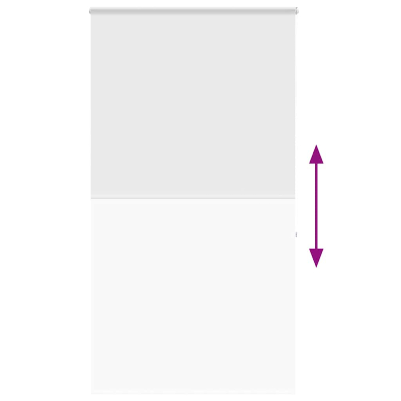 Duschrollo mit Kassette 130x240 cm Stoffbreite 126 cm