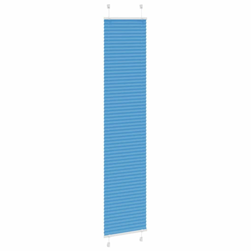 Plissee Blau 40x200 cm Stoffbreite 39,4 cm Polyester