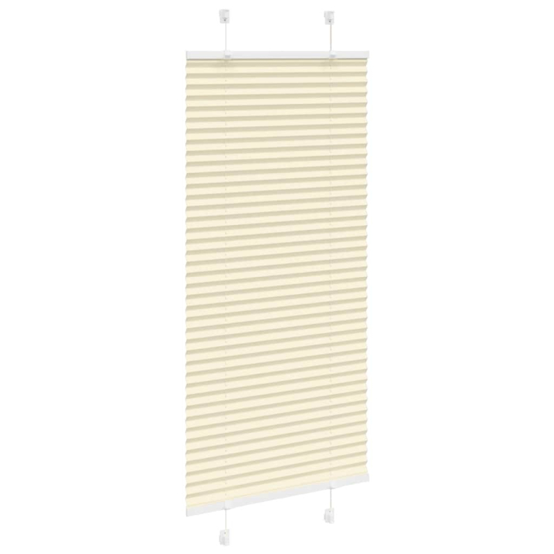 Plissee Creme 55x150 cm Stoffbreite 54,4 cm Polyester