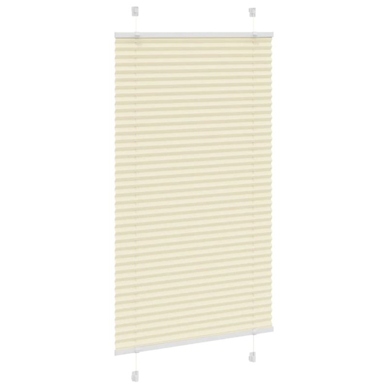 Plissee Creme 80x150 cm Stoffbreite 79,4 cm Polyester